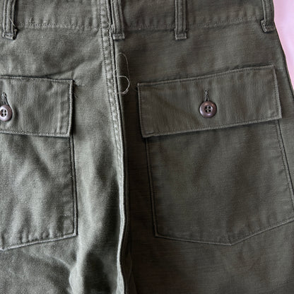 70's U.S.ARMY OG-107 Utility Pants ベイカーパンツ (30×31)/A6746P-SO