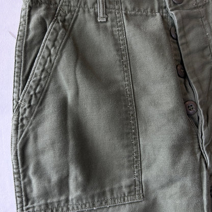60~70's U.S.ARMY Utility Pants ベイカーパンツ ミリタリー (32×33)/A5670P-SO