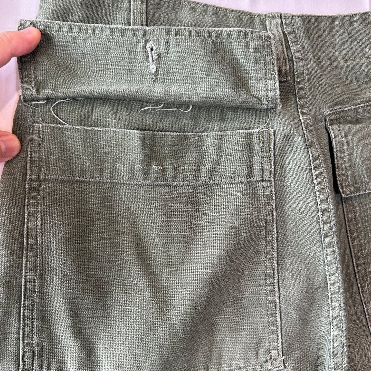 60's U.S.ARMY OG-107 Utility Pants ベイカーパンツ ミリタリー (32×35)/A8428P-S0