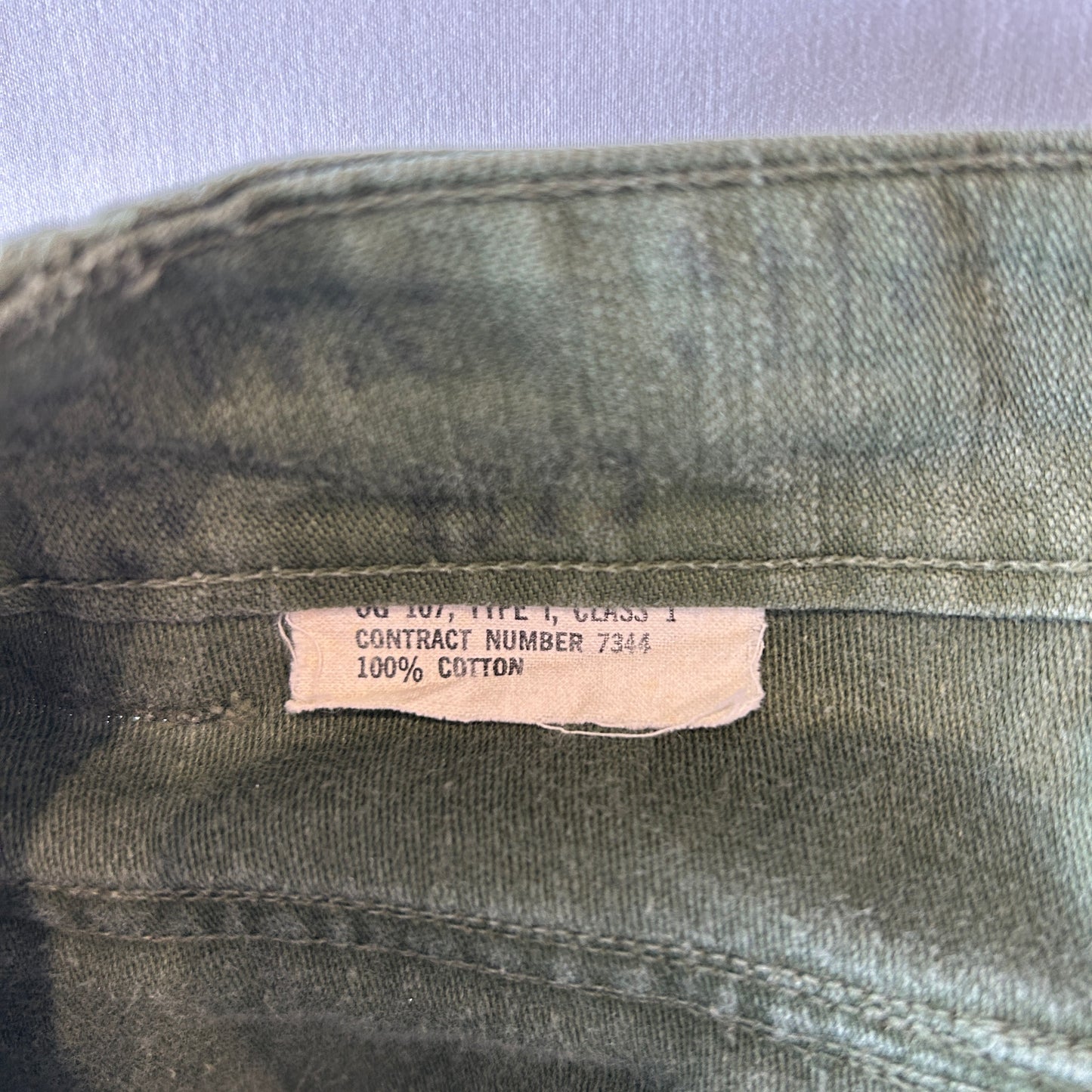 60's U.S.ARMY OG-107 Utility Pants ベイカーパンツ ミリタリー (32×35)/A8428P-S0