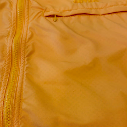 90's EBTEK Eddie Bauer エディバウアー ナイロンベスト 黄色 (L)/A9873V-SO