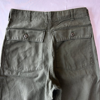 70's U.S.ARMY OG-107 Utility Pants ベイカーパンツ (32×33)/C1007P-SO