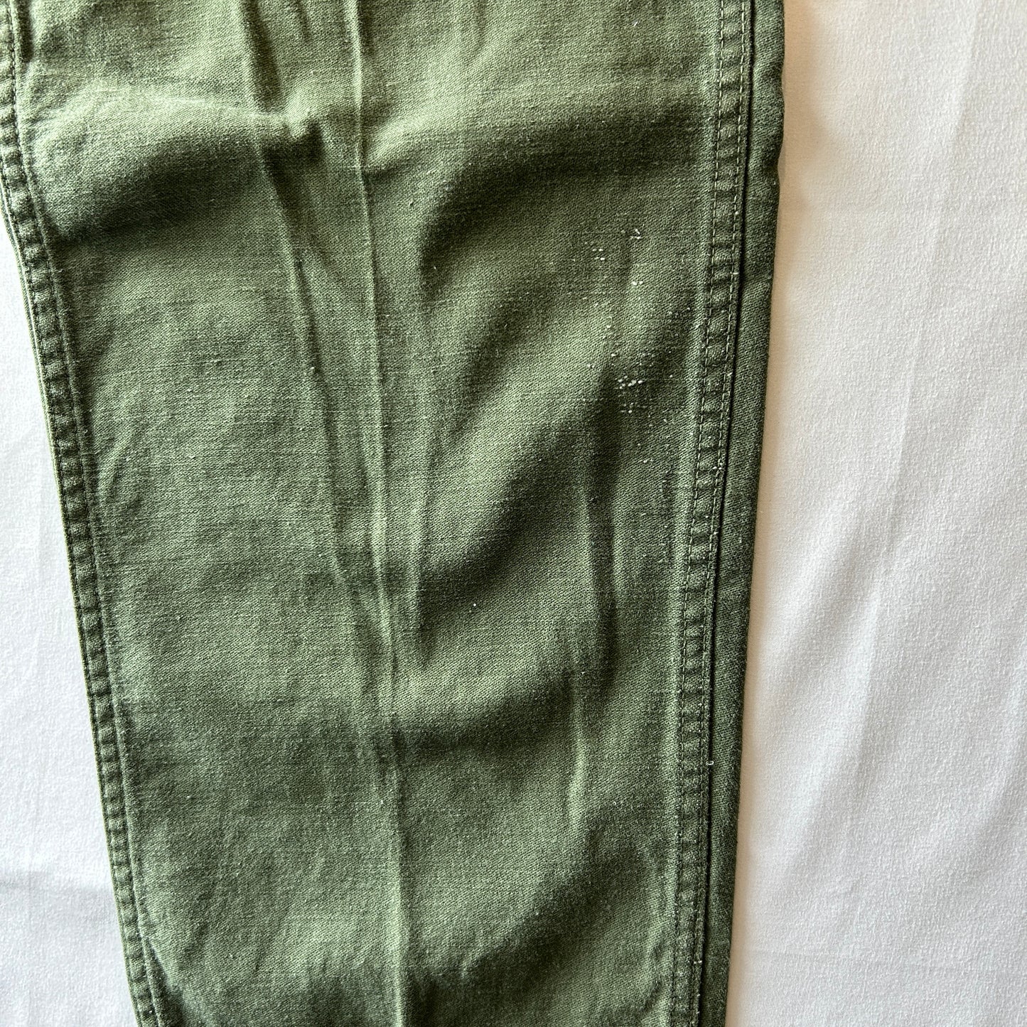70's U.S.ARMY OG-107 Utility Pants バイカーパンツ 米軍 ミリタリー(30×31)/A6745P-SO