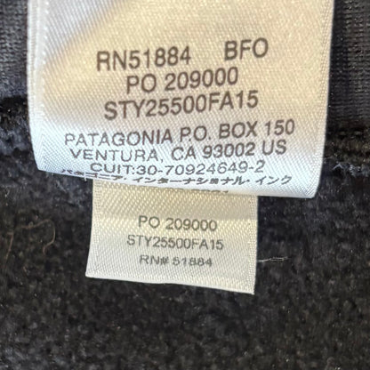 2015(FA15) Patagonia パタゴニア スナップTベストフリース シンチラベスト 黒 (L) /C0743V-SO