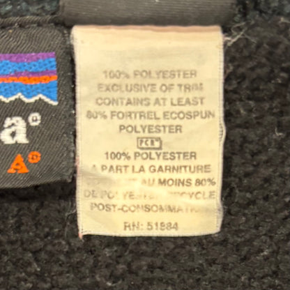 90's Patagonia パタゴニア フリース シンチラ ベスト USA製 黒 (XL) /C0744V-SO