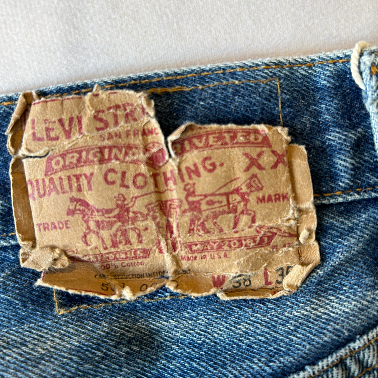 80's Levi's リーバイス ５０１ デニムパンツ (W38)/A9725P-SO