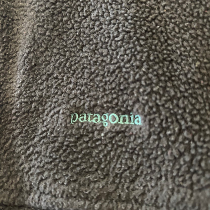 90's Patagonia パタゴニア フリース シンチラ ベスト USA製 黒 (XL) /C0744V-SO