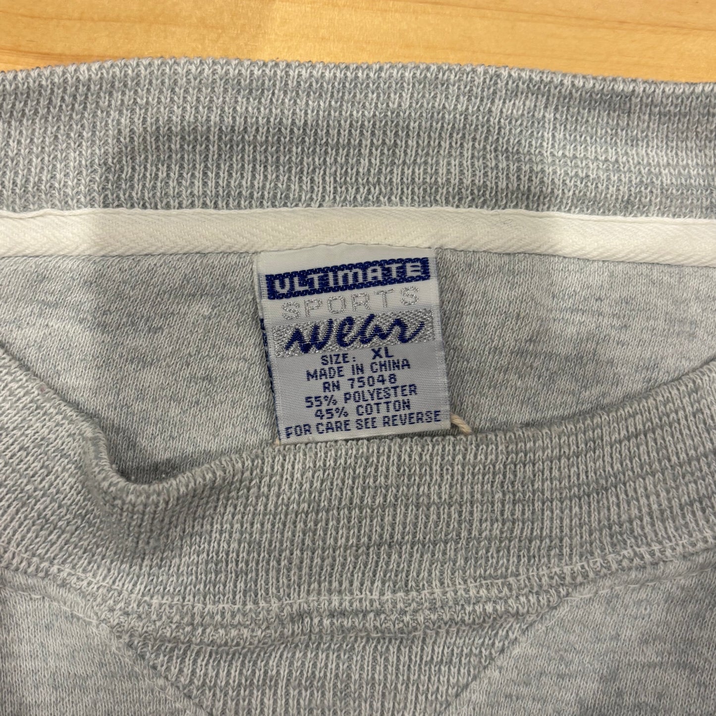 00's Wear "NEBRASKA" Cornhuskers カレッジスウェット 白 (XL)/B1580S-SO