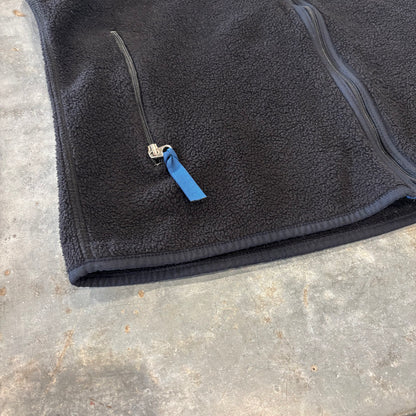 90's Patagonia パタゴニア フリース シンチラ ベスト USA製 黒 (XL) /C0744V-SO