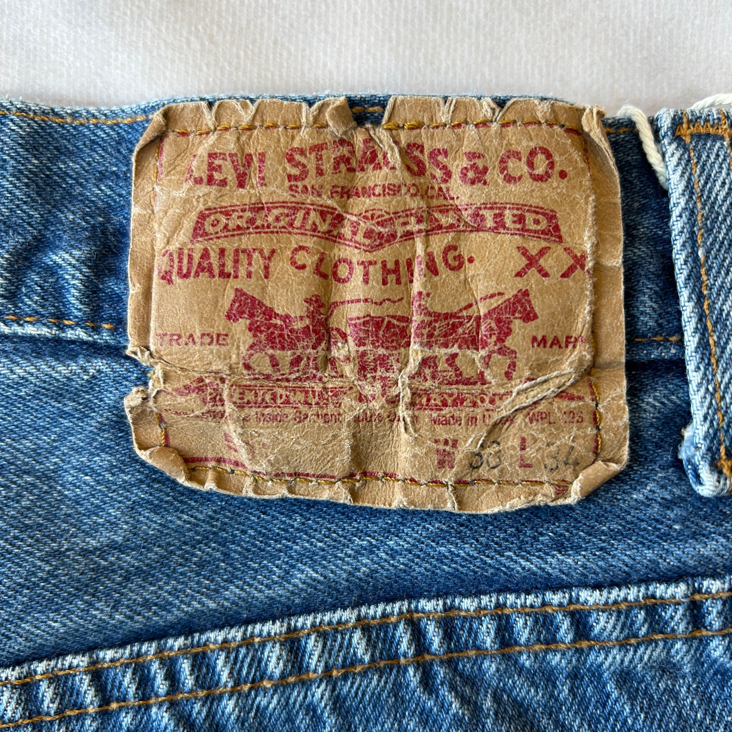 90's Levi's リーバイス 501 デニムパンツ USA製(38×34)/A9727P-SO