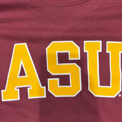 00's Champion "ASU" アリゾナ カレッジスウェット ワインレッド (XL)/A0131S-SO