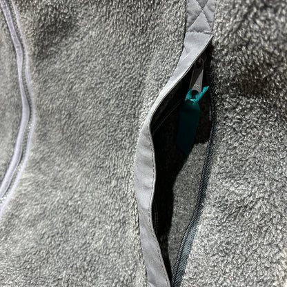 90's Patagonia パタゴニア シンチラジャケット フリース USA製 グレー(M)/A5179O-SO