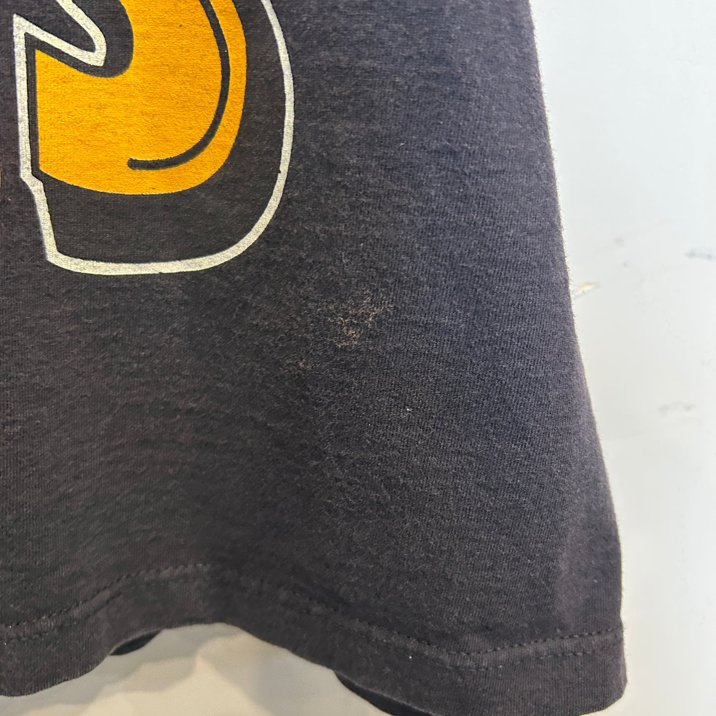 90's NO PLUS ルーニーチューンズ キャラクターTシャツ 黒 (1X)/B3640T-SO