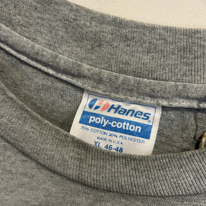 80's Hanes レ・ミゼラブル コゼット キャラクターTシャツ グレー (XL)/A8613T-SO