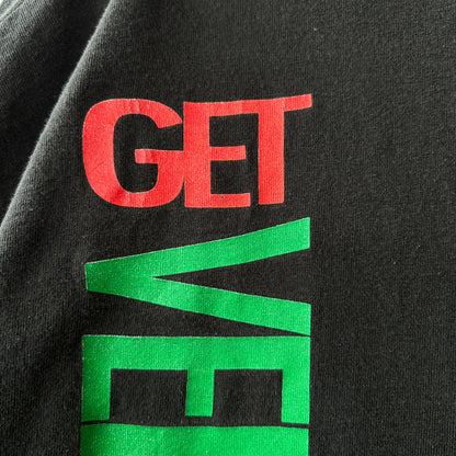 90's Mountain Dew"GET VERTICAL"アドバタイジングTシャツ 企業T マウンテンデュー 黒(XL)/A7072T-SO