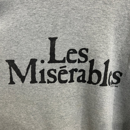 80's Hanes レ・ミゼラブル コゼット キャラクターTシャツ グレー (XL)/A8613T-SO