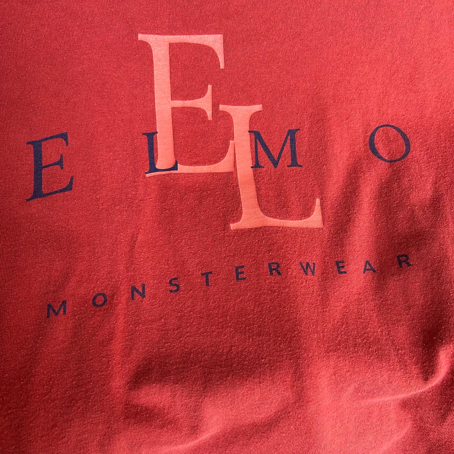 90's ELMO CKパロディーTシャツ セサミストリート エルモ (XL)/B2157T-SO