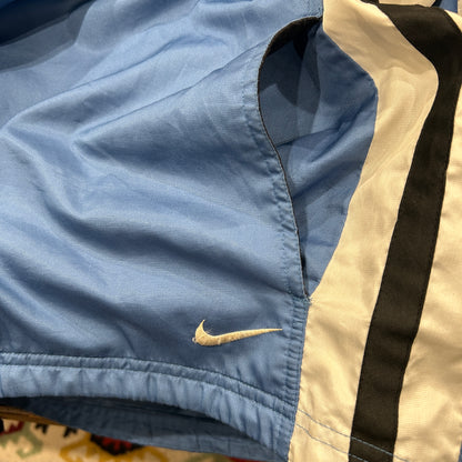 00's NIKE ハーフジップジャケット アノラックパーカー 水色 (S)/A4789J-SO