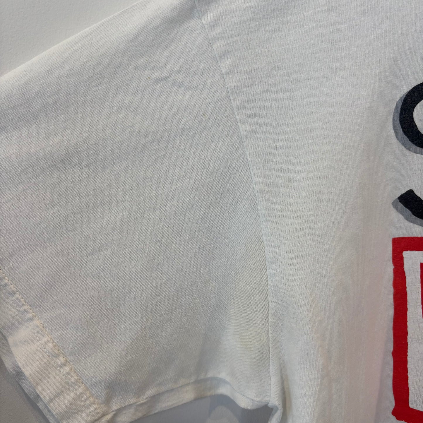 00's Stussy ステューシー ”Rock It Fresh” プリントTシャツ 白 (XL)/C0436T-SO