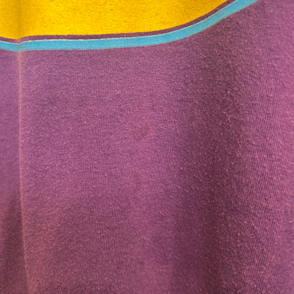 00's Delta バットマン デカロゴTシャツ 紫 (XL)/C1012T-SO