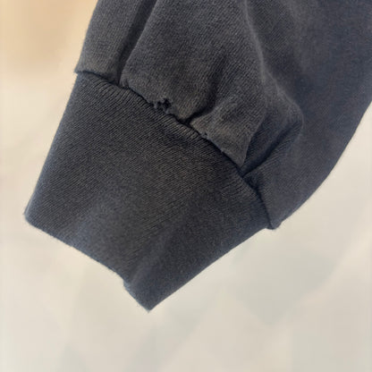 80's Stussy ステューシー クローバー ロゴプリント ロンT ネイビー (M)/A9324T-SO