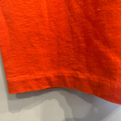 2001 DCコミック スーパーマン デカロゴTシャツ シングルステッチ オレンジ (XL)/C1013T-SO