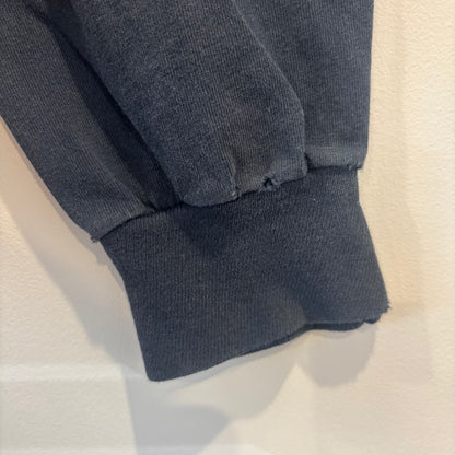 80's Stussy ステューシー クローバー ロゴプリント ロンT ネイビー (M)/A9324T-SO