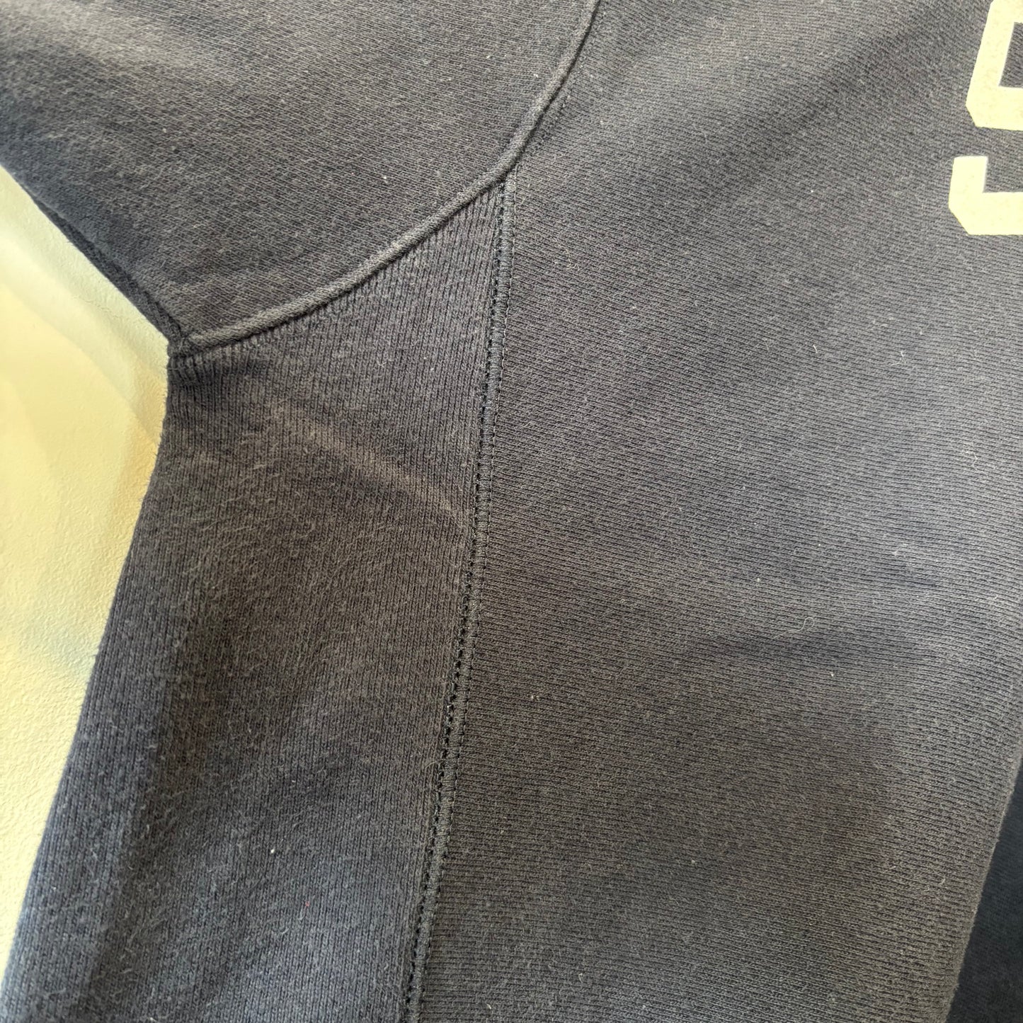 00's Champion リバースウィーブ "SEWANEE" スウェット ネイビー(XL)/B4110R-SO