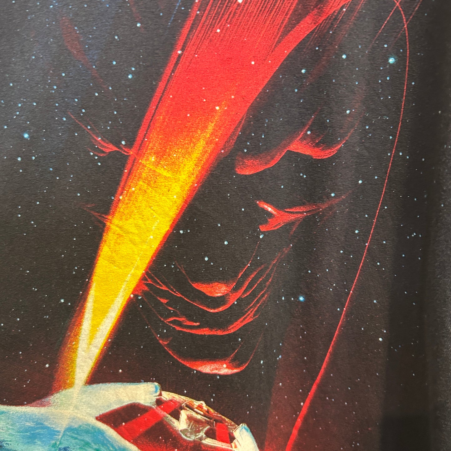 90's STAR TREK Insurrection ムービーTシャツ 黒 (サイズ不明)/A4145T-SO