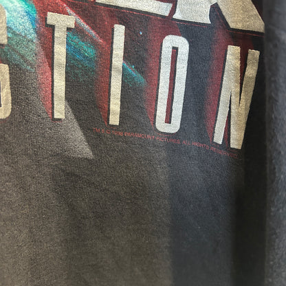 90's STAR TREK Insurrection ムービーTシャツ 黒 (サイズ不明)/A4145T-SO