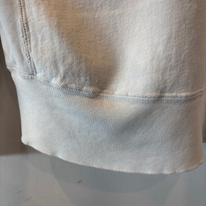 90's Champion リバースウィーブ 刺繍ロゴ スウェット ホワイト(L)/B4111R-SO