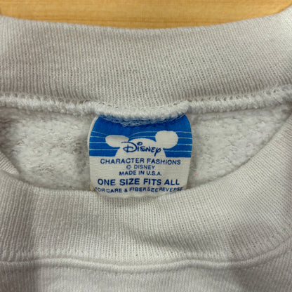 80's Disney Goofy ディズニー キャラクタースウェット 白 (One Size)/A7874S-SO