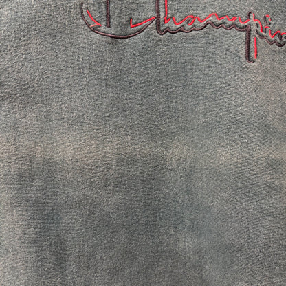 90's Champion リバースウィーブ 刺繍ロゴ スウェット ティールブルー(L)/C1443R-SO