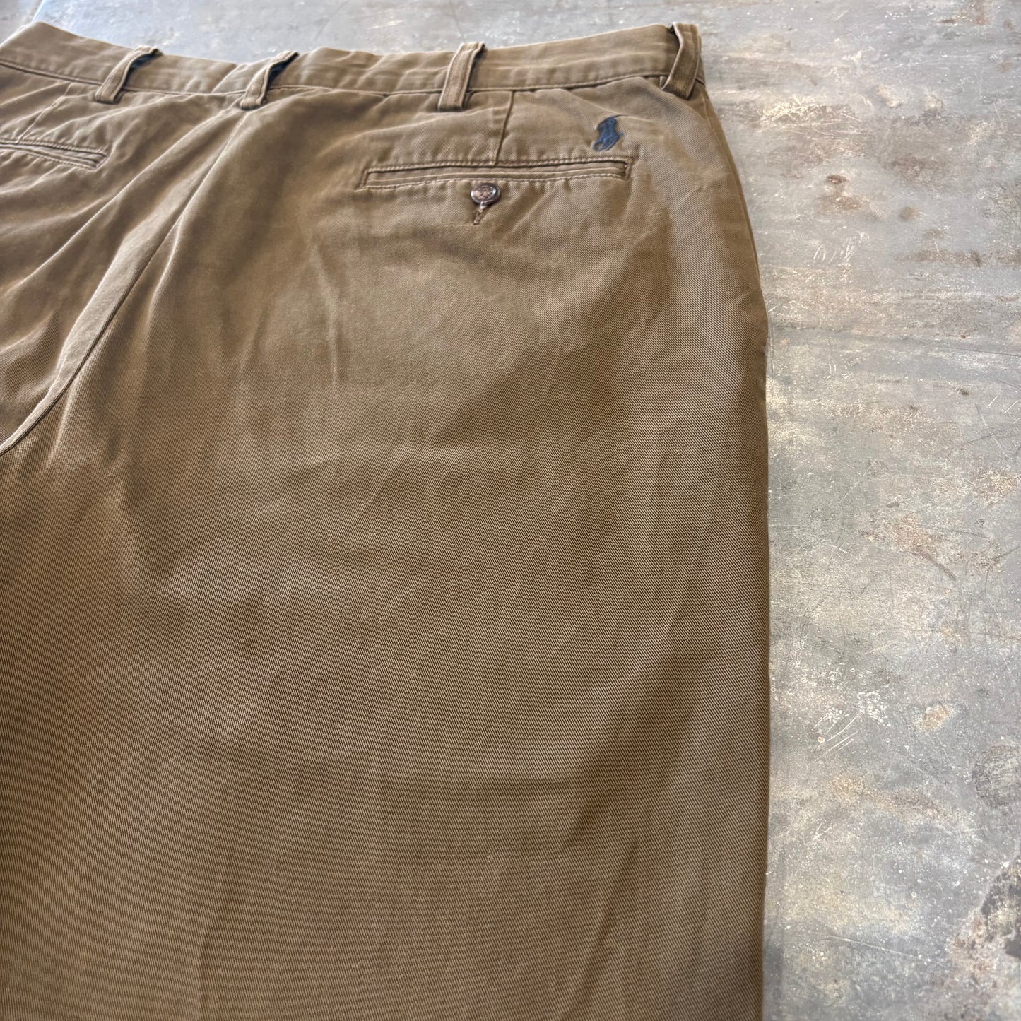 00's Ralph Lauren ラルフローレン ポロチノ PRESTON PANT カーキ (W34/L32) /A9067P-SO