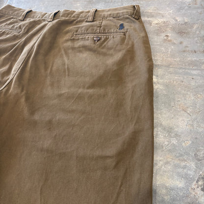 00's Ralph Lauren ラルフローレン ポロチノ PRESTON PANT カーキ (W34/L32) /A9067P-SO