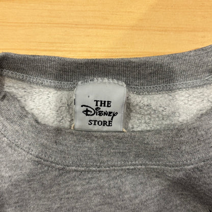 90’s The Disney Store EEYORE イーヨー ディズニー キャラクタースウェット グレー (L)/A7847S-SO
