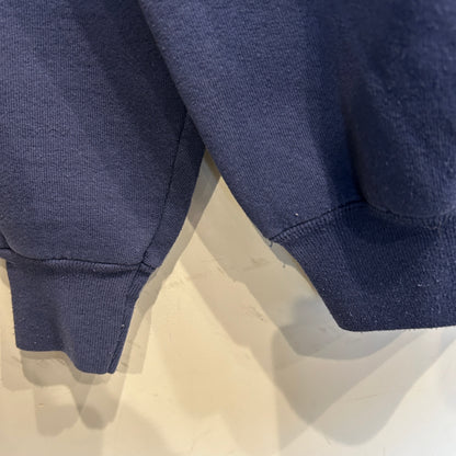 90's Disney くまのプーさん キャラクタースウェット 紺 (M)/B0752S-SO