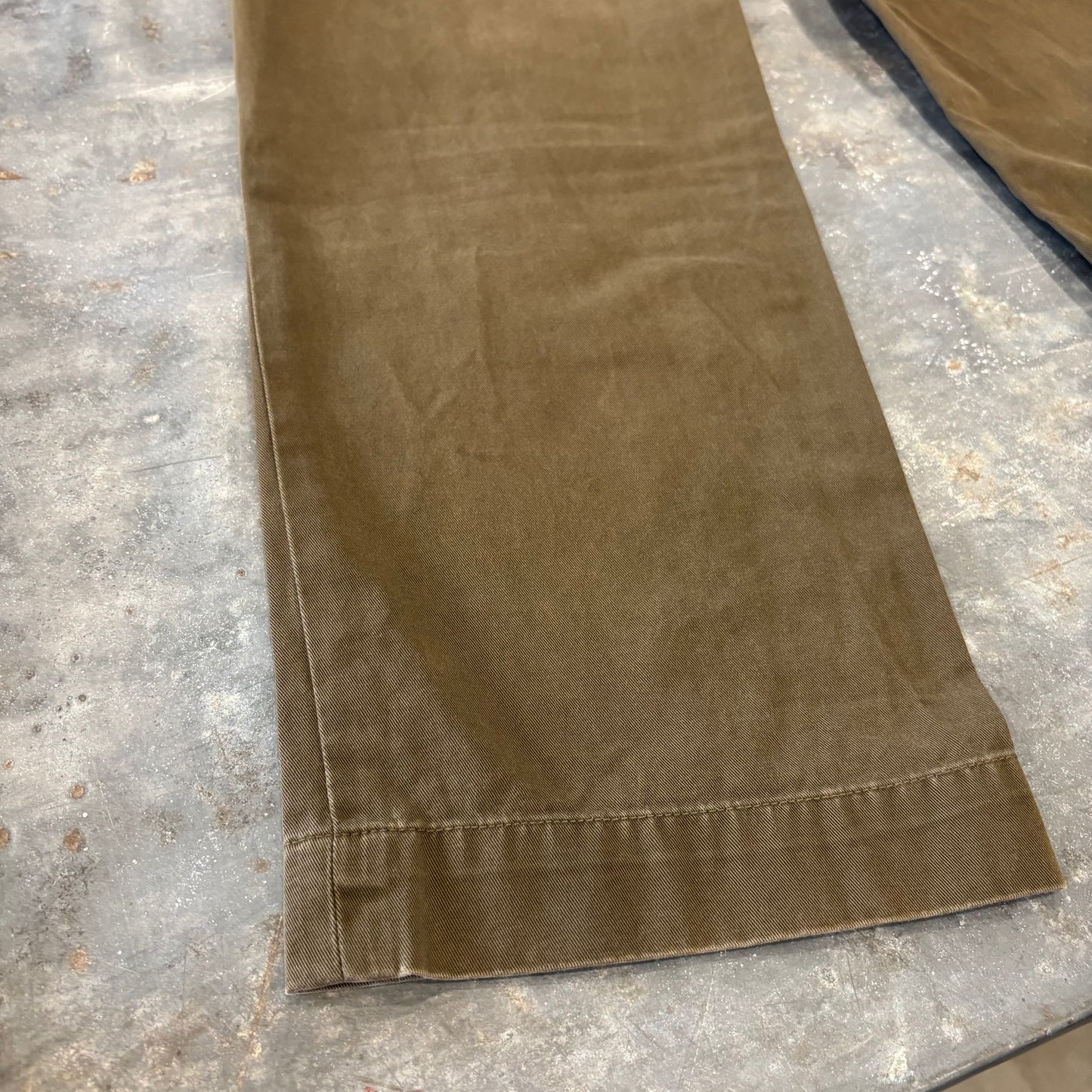 00's Ralph Lauren ラルフローレン ポロチノ PRESTON PANT カーキ (W34/L32) /A9067P-SO