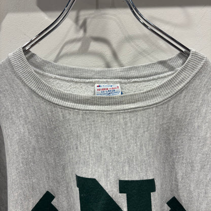90's Champion リバースウィーブ "UND" UNIVERSITY OF NORTH DAKOTA ノースダコタ大学 スウェット グレー(XXL)/B4114