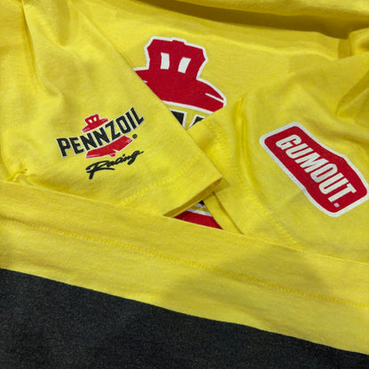 90's PENNZOIL printed T-shirt (XL)/B2072T-SO