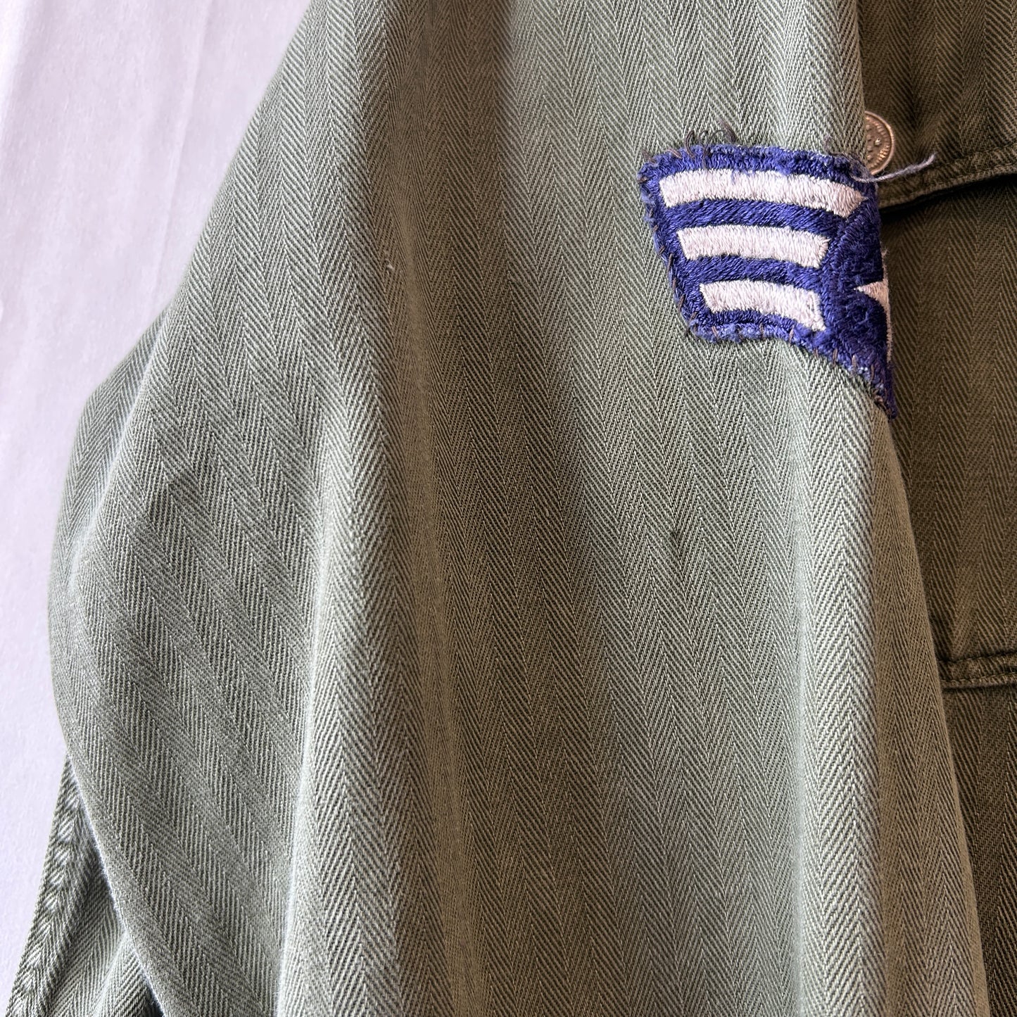 40's U.S.ARMY M-47 HBT Jacket １３スターボタン ミリタリー (about 40)/C1016SH-SO