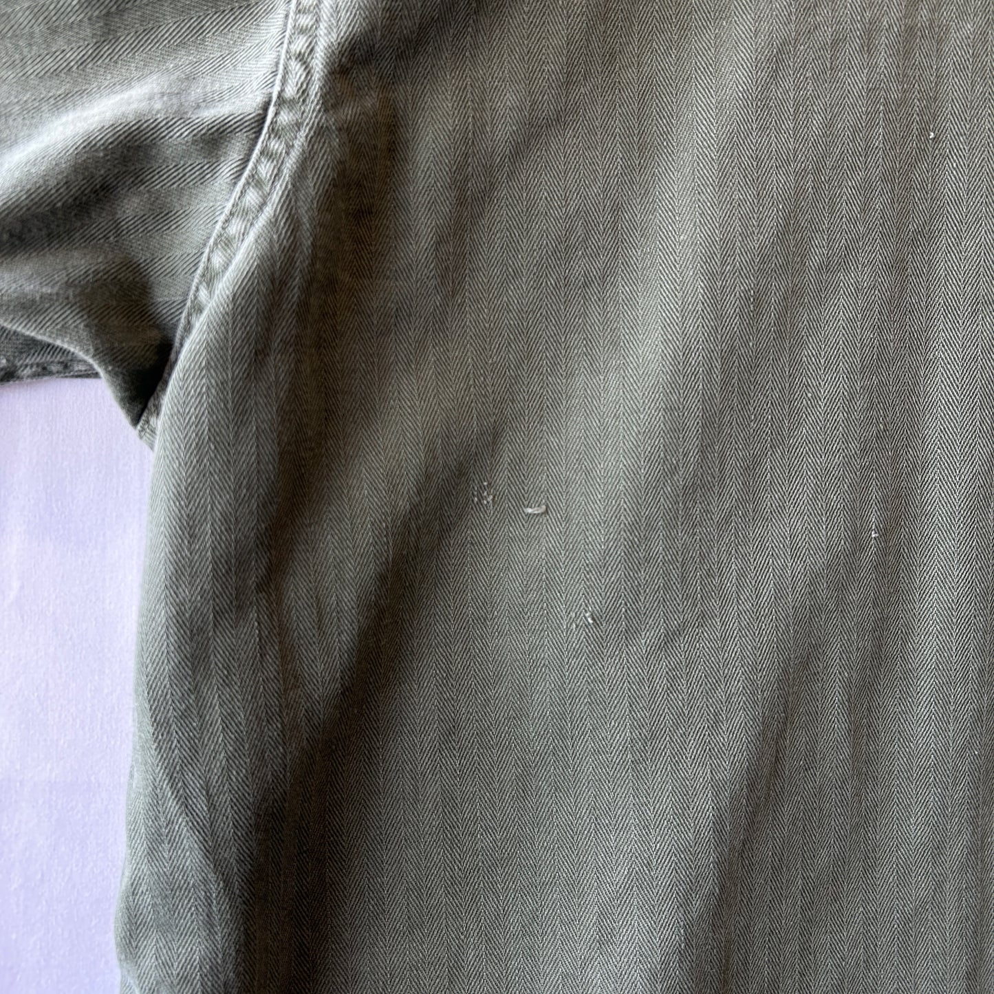 40's U.S.ARMY M-47 HBT Jacket １３スターボタン ミリタリー (about 40)/C1016SH-SO