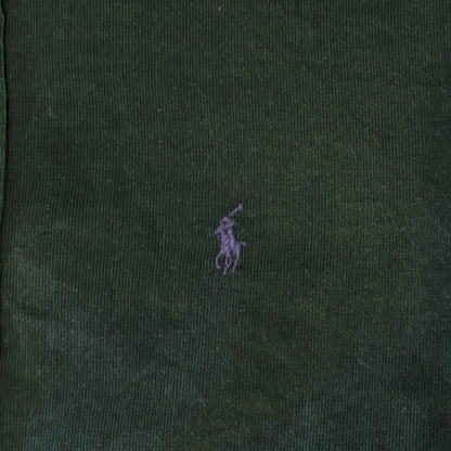 00's  Ralph Lauren ラルフ BLAKE コーデュロイシャツ 深緑 S /B0387SH-SO
