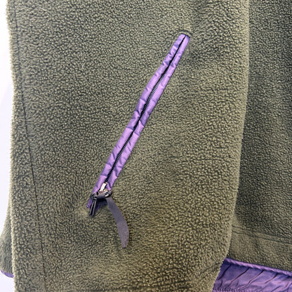 90's ~ Patagonia Synchilla Big-T パタゴニア シンチラ ビッグT 深緑 紫 (M)/C0176F-SO