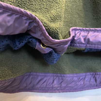 90's ~ Patagonia Synchilla Big-T パタゴニア シンチラ ビッグT 深緑 紫 (M)/C0176F-SO