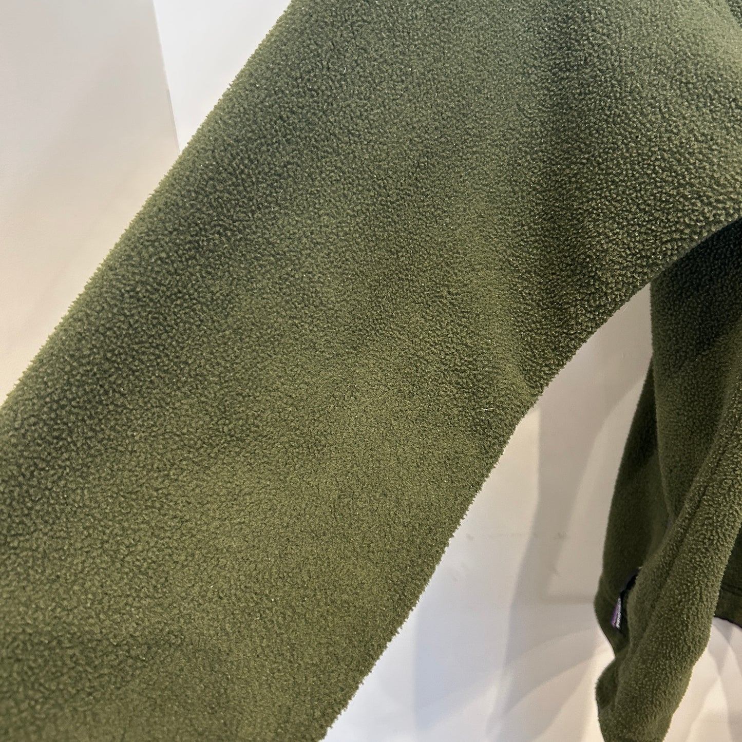 90's ~ Patagonia Synchilla Big-T パタゴニア シンチラ ビッグT 深緑 紫 (M)/C0176F-SO