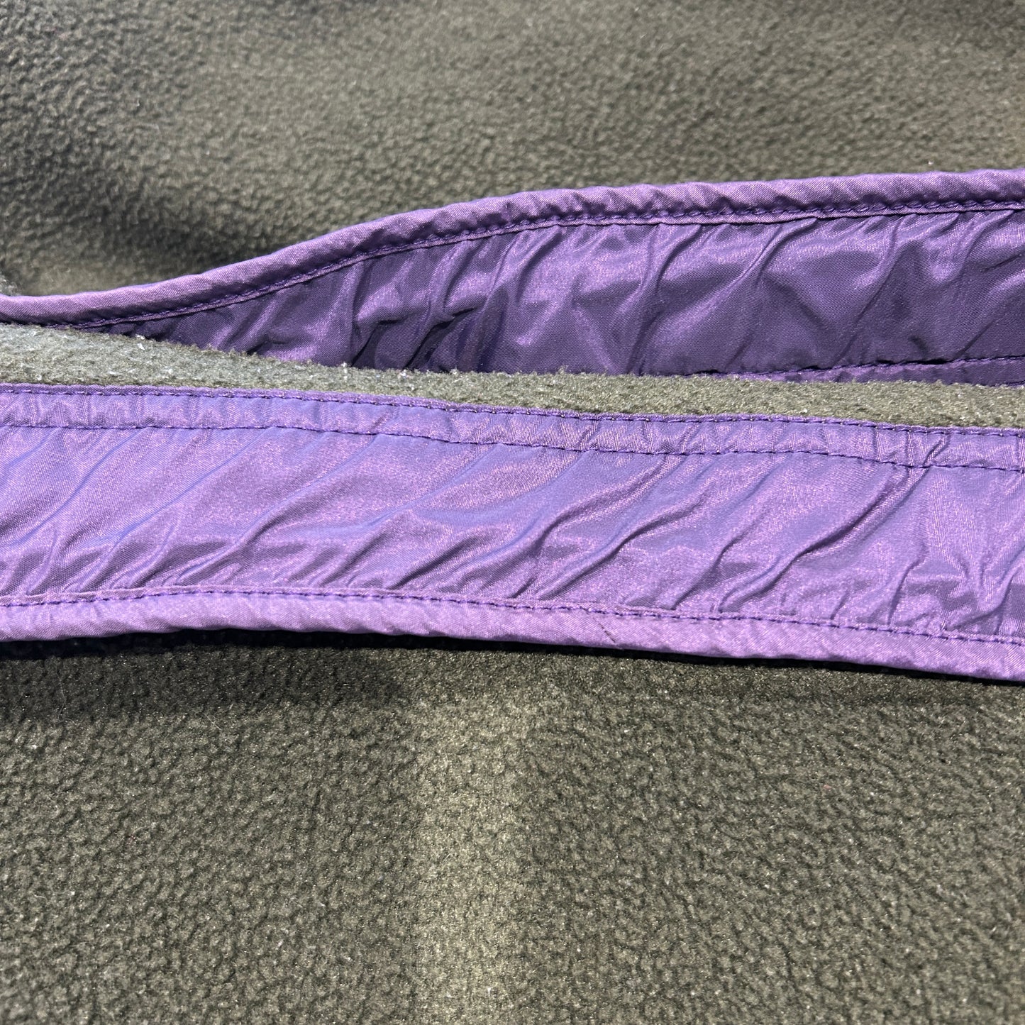 90's ~ Patagonia Synchilla Big-T パタゴニア シンチラ ビッグT 深緑 紫 (M)/C0176F-SO