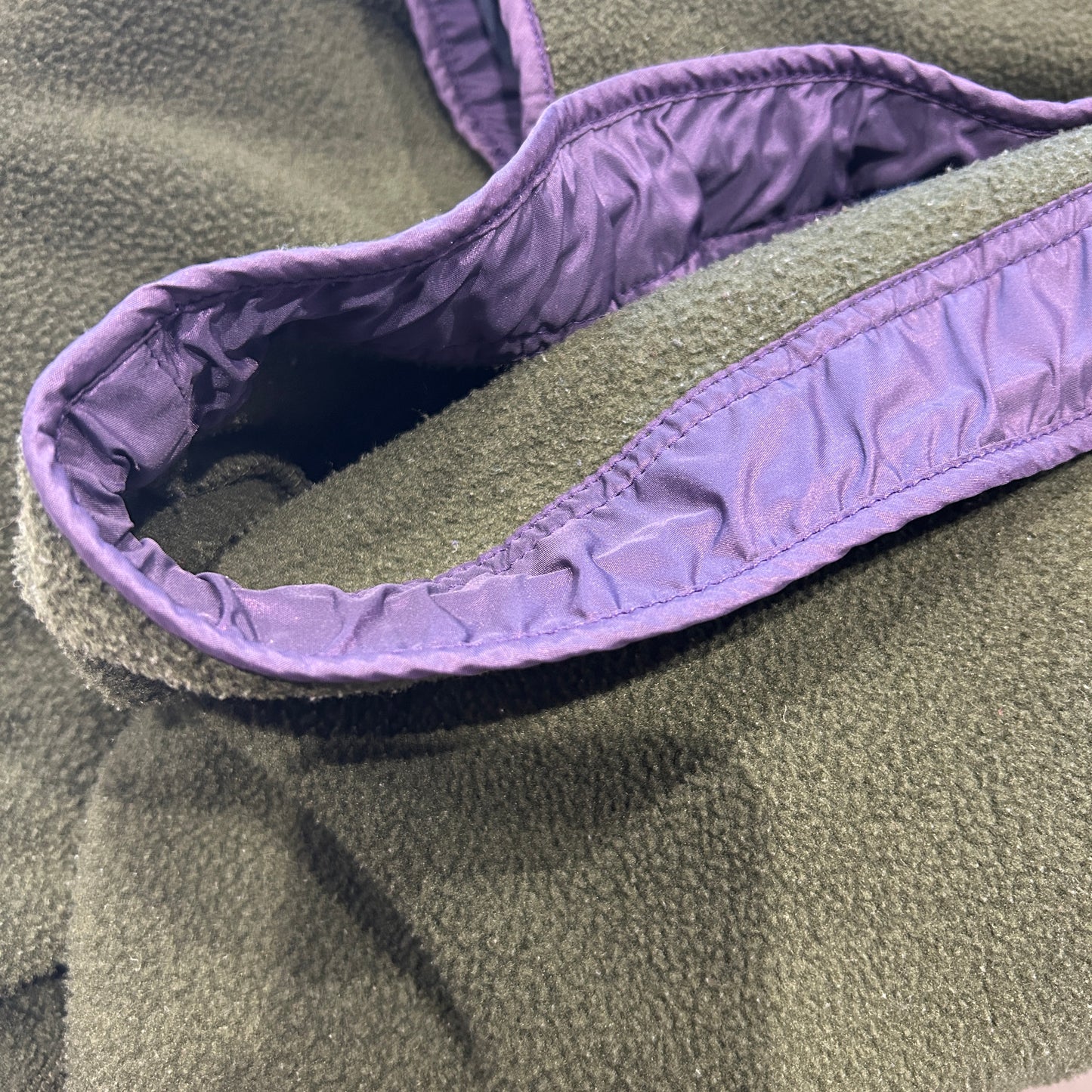 90's ~ Patagonia Synchilla Big-T パタゴニア シンチラ ビッグT 深緑 紫 (M)/C0176F-SO