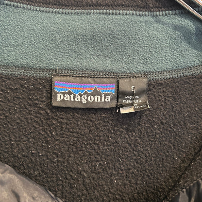 90's ~ Patagonia Synchillla Big-T パタゴニア シンチラ ビッグT ブラック (S)/C0104F-SO