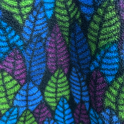 90's Patagonia Synchilla Snap-T leaf pattern パタゴニア シンチラ スナップT リーフ柄 (XL)/C0084F-SO